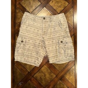 American Eagle Shorts Mens 32 Active Flex Classic Cargo Aztec‎ Brown